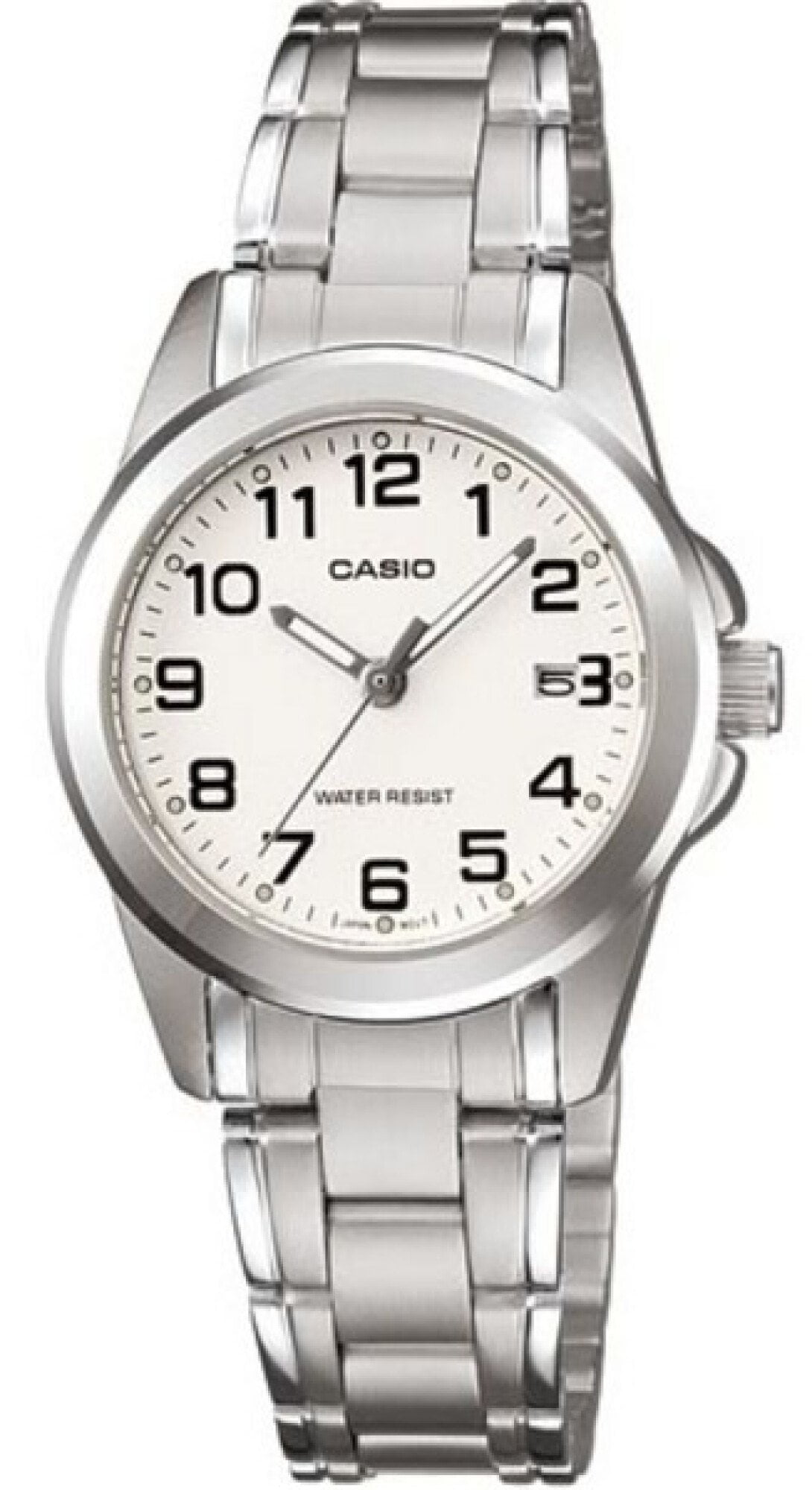 Casio LTP-1215A-7B2 Women's Silver Quartz Analog Dress Watch w/ Date Display
