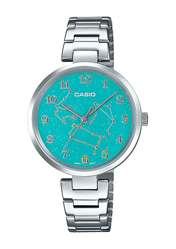 Reloj Casio Mujer Acero Inoxidable Verde Zodiac Ecuador Ubuy