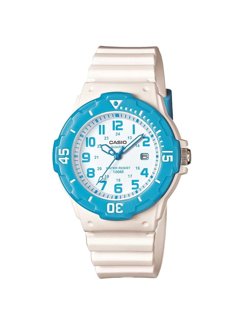 springvand Landbrugs ventil Casio Ladies 100m Water Resistant 3 Hand Analog Date/Day Display Watch -  Walmart.com