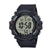 Casio Large LCD Digital Wristwatch Adult Mens Black