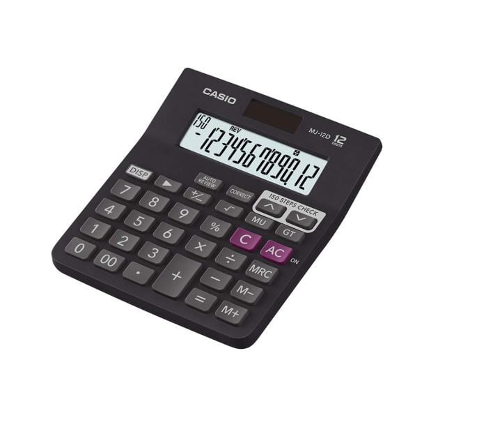 Casio MJ-12D 150 Steps Check and Correct Desktop Calculator
