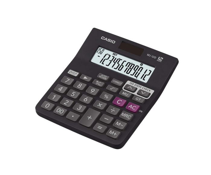 Casio MJ-12D 150 Steps Check and Correct Desktop Calculator