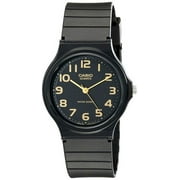Casio MQ24-1B2 Mens Classic Casual Black Resin Strap Black Dial Watch
