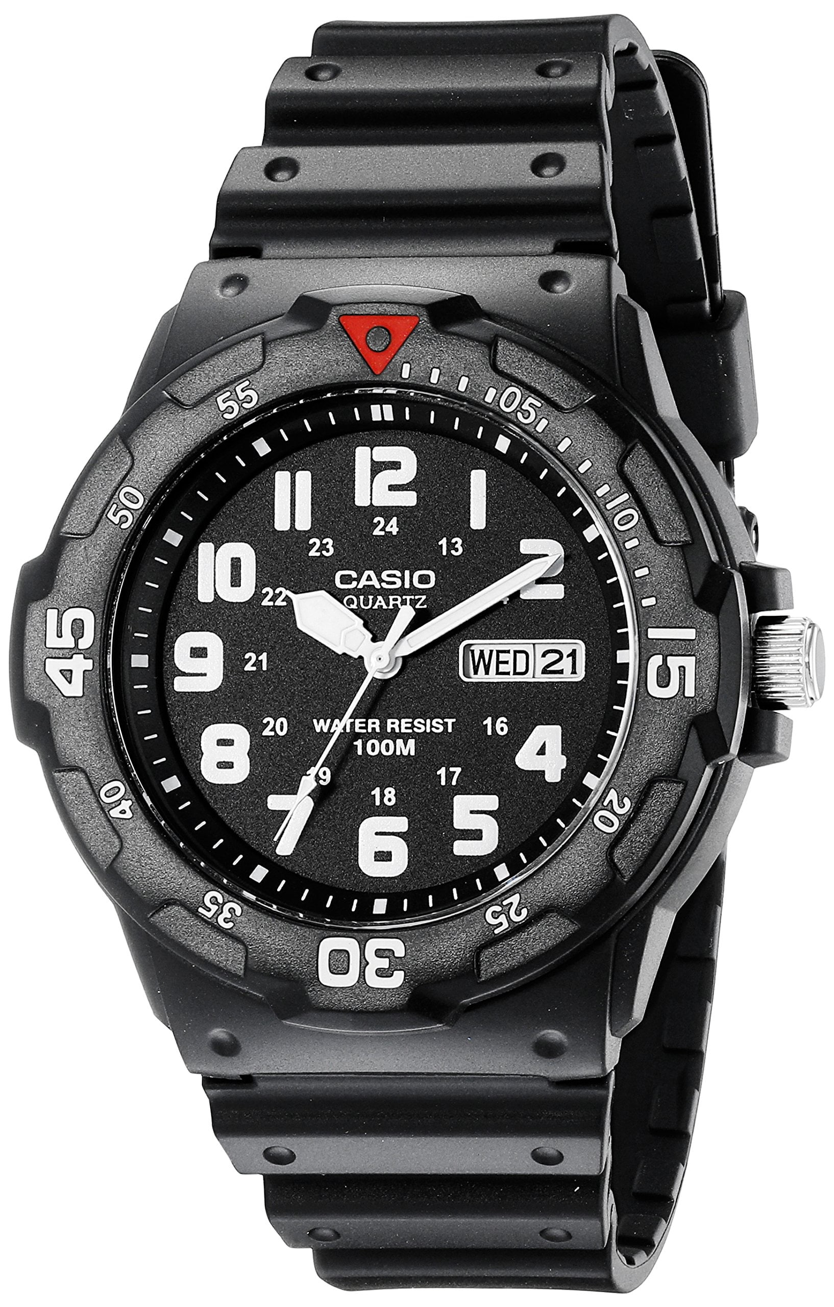 Casio men's top analog dive watch