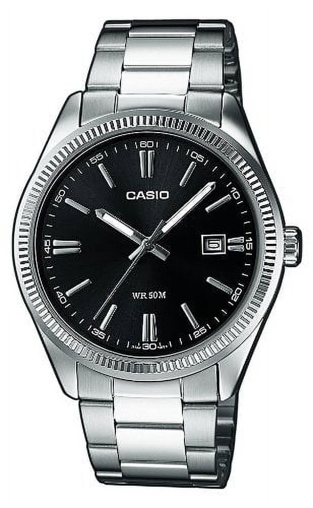 Casio MTP-1302D-1A1 Men's Classic Silver Watch