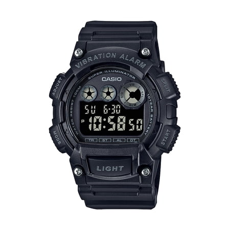 Casio Male 2.81" Wristwatch, Black, (W-735H-1BVEF)
