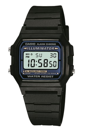 Men Sport Square Plastic Watch