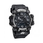 Casio Mens 26 mm Mudmaster Analog Digital Solar Powered Wristwatch, Black