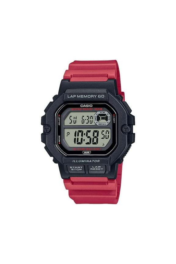 Men's 60-Lap Running Watch WS-1400H-4AV