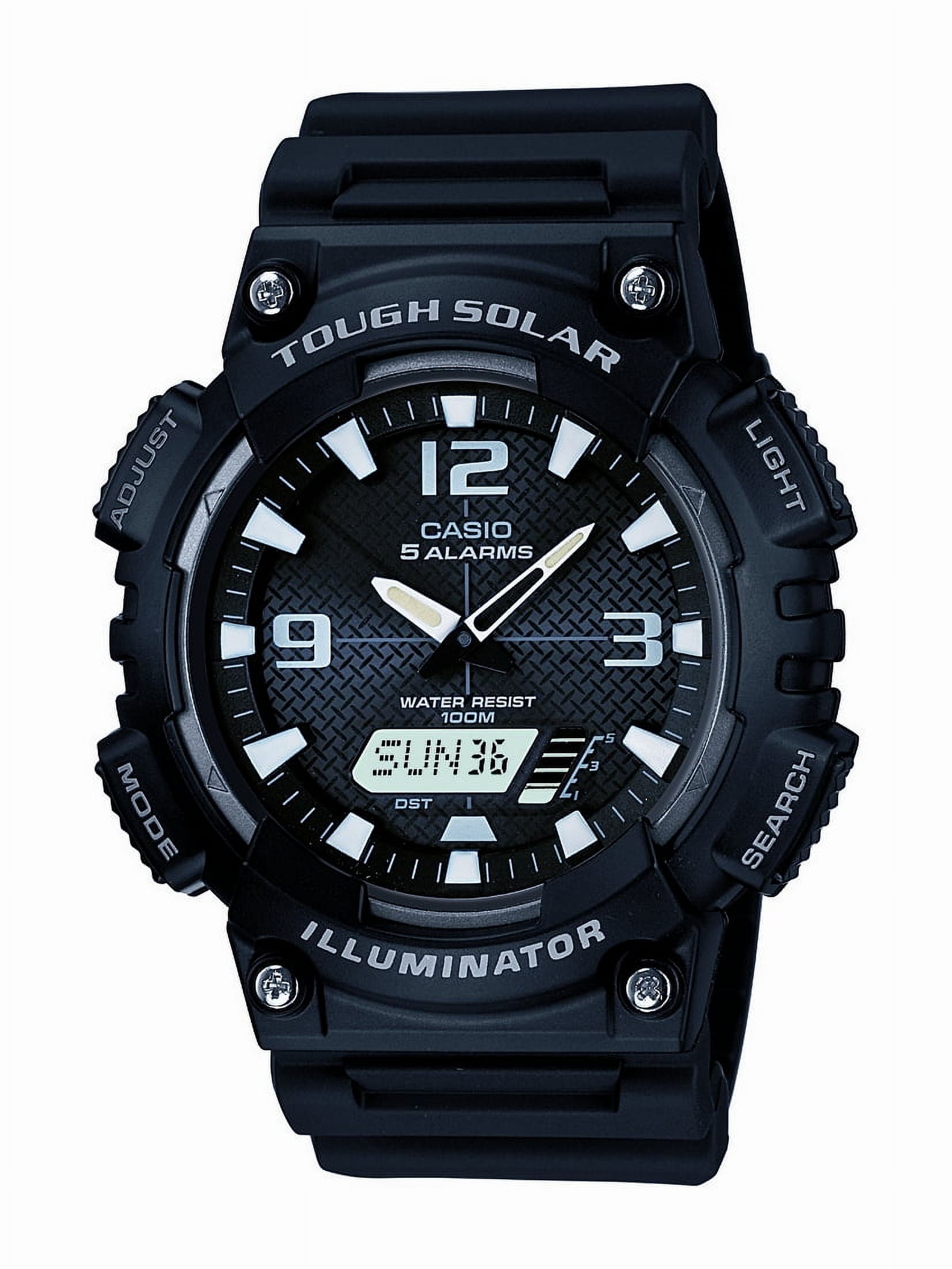 Free Shipping! Casio Men's Ana-Digi Solar Wristwatch, 20mm
