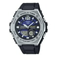 thumbnail image 1 of Casio Men's Analog-Digital Combination World Time Watch, Blue - MWQ-100-2AVCF, 1 of 3