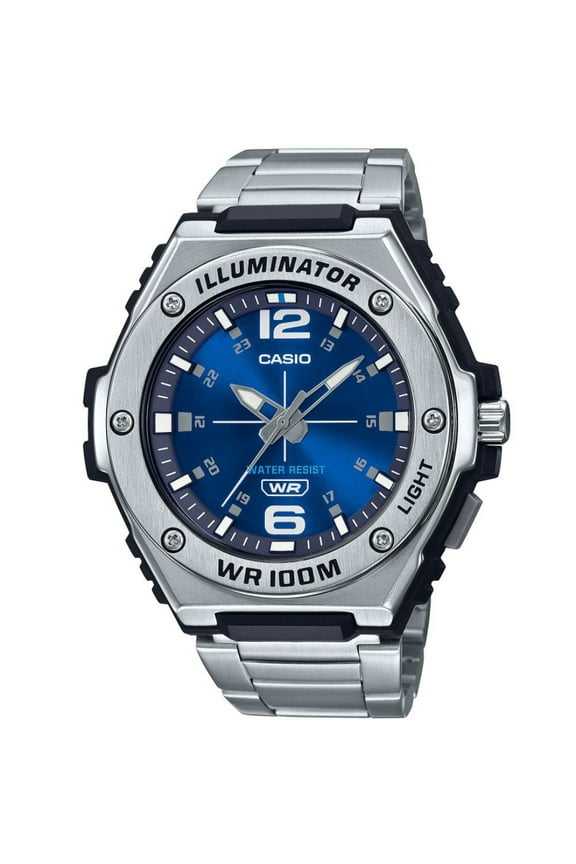 Men's Analog Watch with Stainless Steel Link Bracelet - MWA100HD-2AV