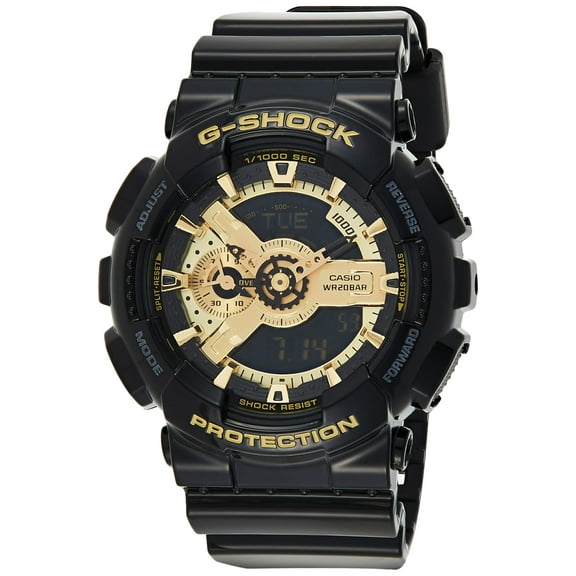 Casio Men's Analogue/Digital Quartz Watch with Resin Strap GA-110GB-1AER