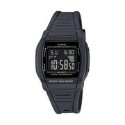 Casio Mens Black Chronograph Water Resistant Watch W201-1BV