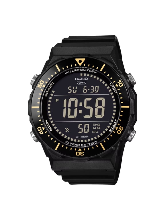 Mens Black Digital Watch with Black Dial - AE-1700H-1BVCF