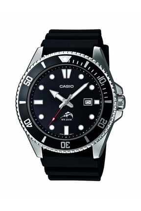 Men's Black Dive-Style Sport Watch MDV106-1AV