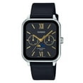 thumbnail image 1 of Casio Men's Black Leather Strap Analog Wristwatch, MTP-M305L-1A2V, 1 of 4