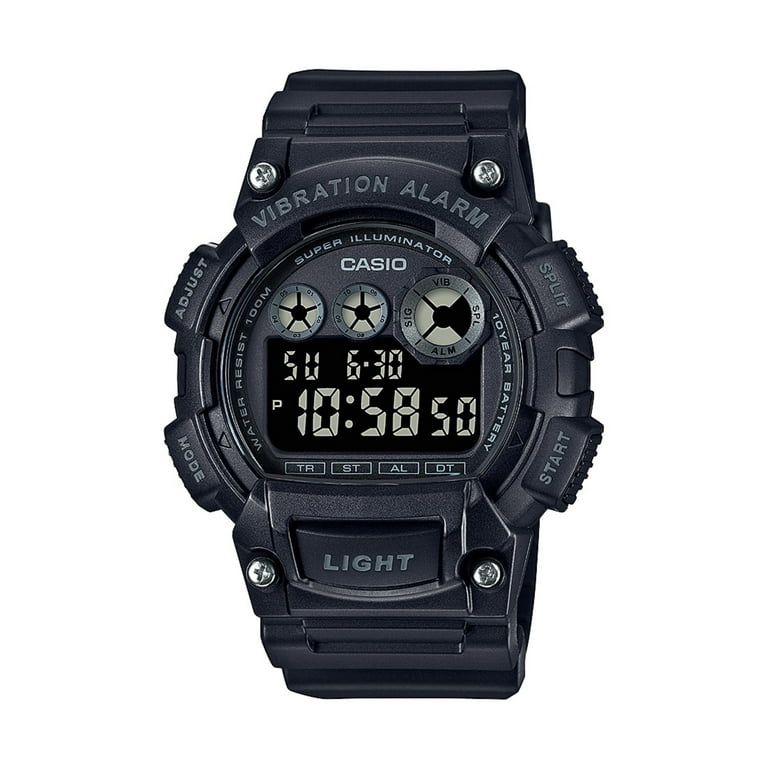 Casio W-735H-1Ajh Mens Black Watch Collection