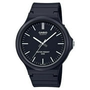 CASIO Men's Classic Analog Watch, Black/White Accents - MW240-1EV