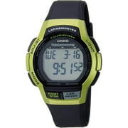 Casio Mens Classic Digital Quartz 100m Black Resin Watch WS1000H-3AV
