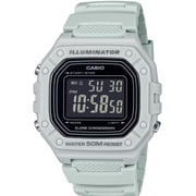 Casio Mens Classic Digital Quartz Light Gray Watch - W-218H-8BVCF