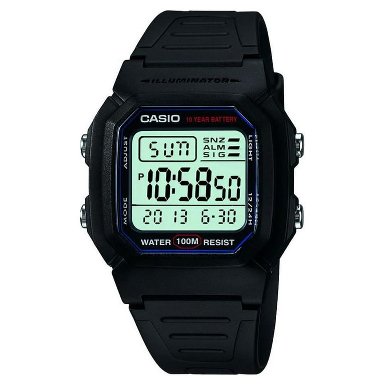 Casio Men's Classic Digital Sport Watch W800H-1AV 