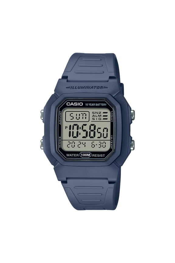 MEN'S SQUARE D RESIN BLU