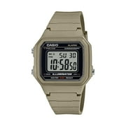 Casio Mens Classic Digital Watch with Beige Strap - W217H-5AVCF