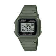 Casio Mens Classic Digital Watch with Green Strap - W217H-3AVCF