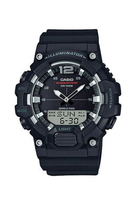 Men's Classic Quartz Watch with Resin Strap, HDC-700-1A