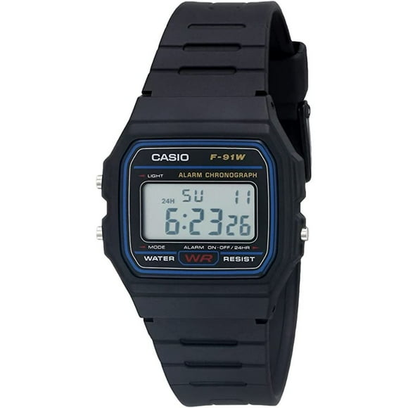 Men's Classic Resin Strap Sport Wristwatch F91W-1