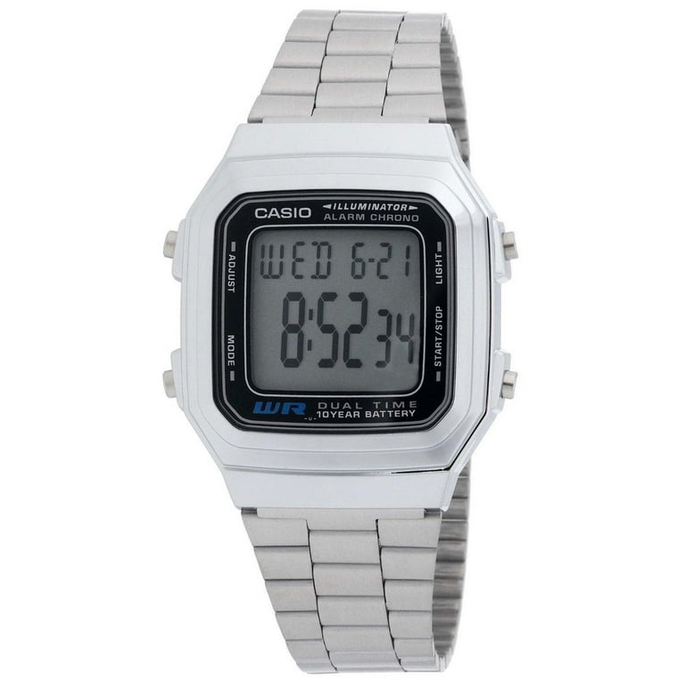 Casio Men's Classic Digital Illuminator Watch A168WA-1