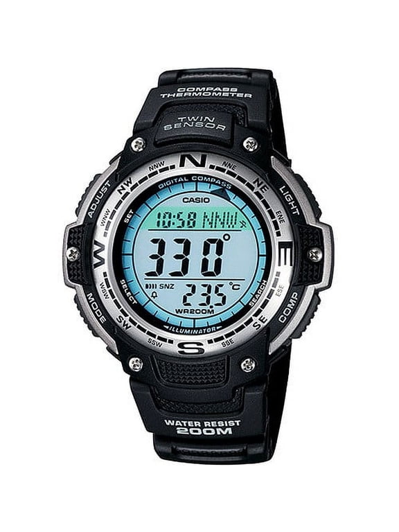 Men's Classic Twin Sensor Digital Compass Watch SGW100-1V