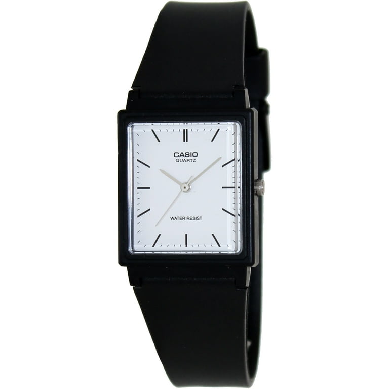 Casio Men's Core MQ27-7E White Plastic Japanese Quartz