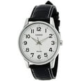 thumbnail image 1 of Casio Men's Core MTP1303L-7BV Black Leather Quartz Fashion Analog Watch, 1 of 4