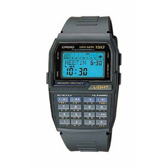 Casio Men's DBC150-1 Databank Digital Watch
