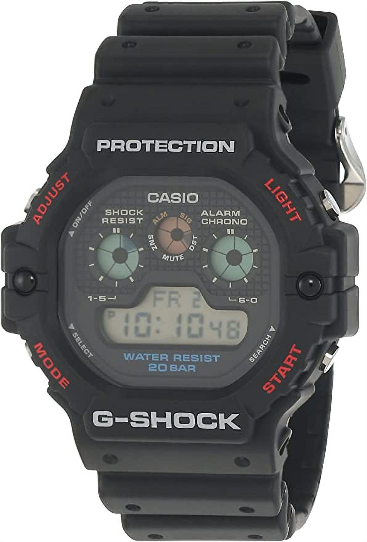 Casio Men's DW-5900-1DR G-Shock 48.9mm Quartz Watch Casio Men's DW-5900-1DR G-Shock 48.9mm Quartz Watch