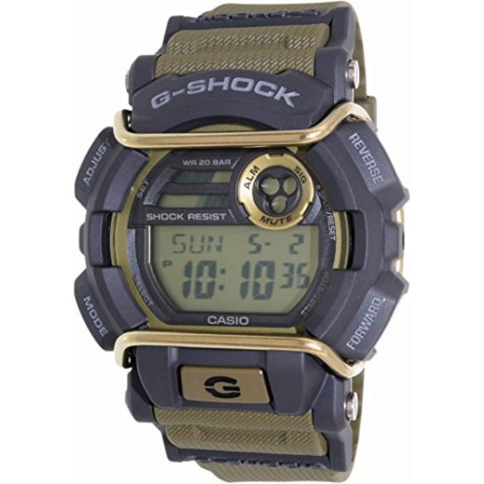 Casio Men's Digital Black and Blue G-Shock Sport Watch GD400 Casio Men's Digital Black and Blue G-Shock Sport Watch GD400