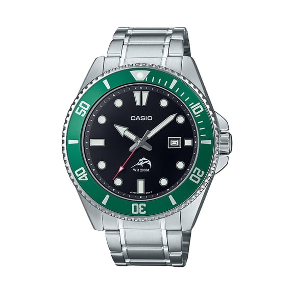 Casio Men's Dive-Style Stainless Steel Sport Watch - MDV-106DD-1A3VCF