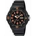 thumbnail image 1 of Casio Men's Dive Style Watch, Black/Orange Accents MRW200H-4BV, 1 of 4