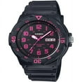 thumbnail image 1 of Casio Men's Dive Style Watch, Black/Pink Accents MRW200H-4CV, 1 of 3
