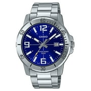 Casio Men's Diver-Style Stainless Steel Watch MTPVD01D-2BV