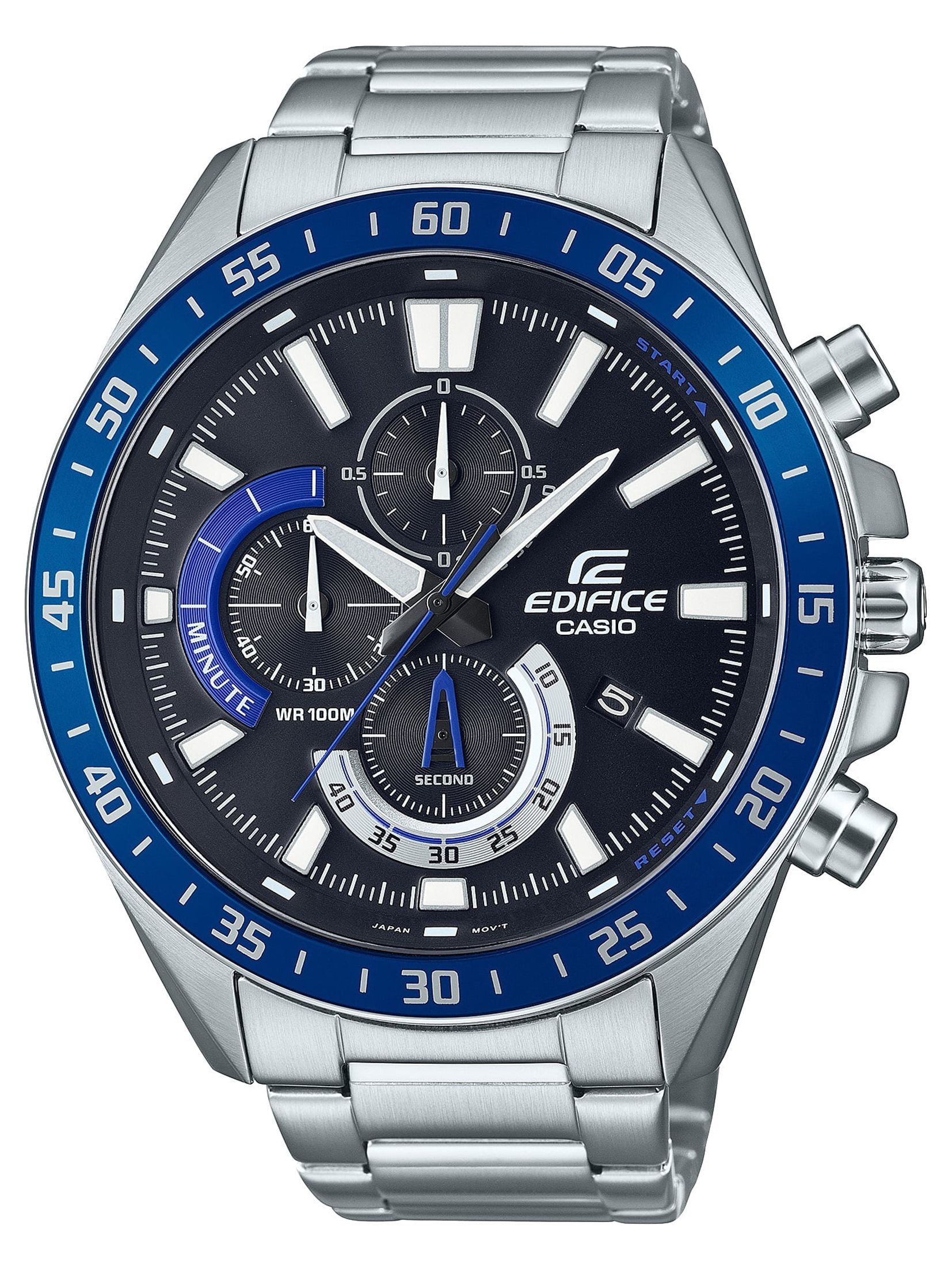 Casio Men's Edifice Chronograph Stainless Steel Watch EFV620D-1A2V