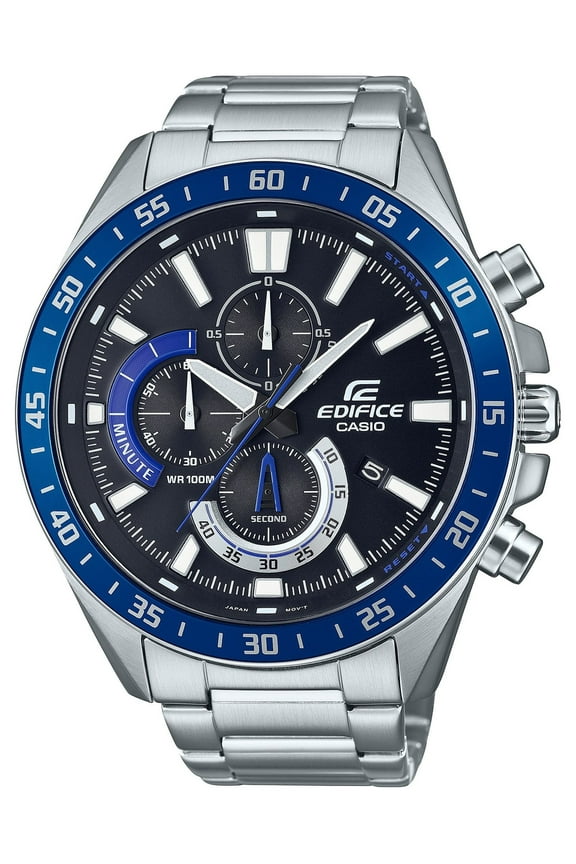 Men's Edifice Chronograph Stainless Steel Watch EFV620D-1A2V