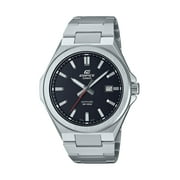 Casio Mens Edifice Classic Stainless Steel Bracelet Watch with Black Dial - EFB108D-1AV
