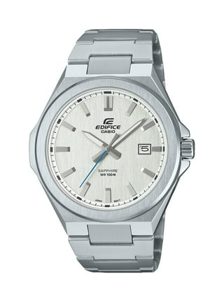 Reloj Casio Edifice Zafiro EFR-S565L-2AV Para Hombre Cronometro Correa de  Cuero Marron Azul