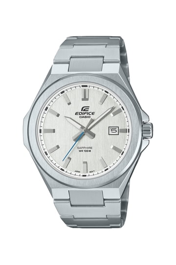 Montre Chrono Casio Edifice Homme - Boîtier Acier, Cadran Bleu, étanche 100m - Occasion Avec Boîte