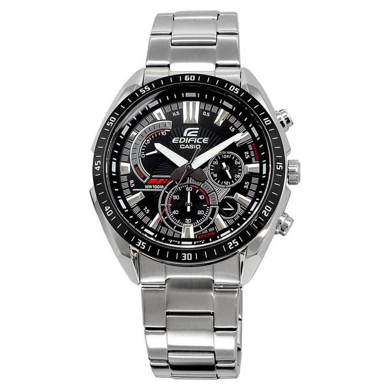 Casio Men\'s Edifice Quartz Chronograph 100m Stainless Steel Watch  EFR570DB-1AV