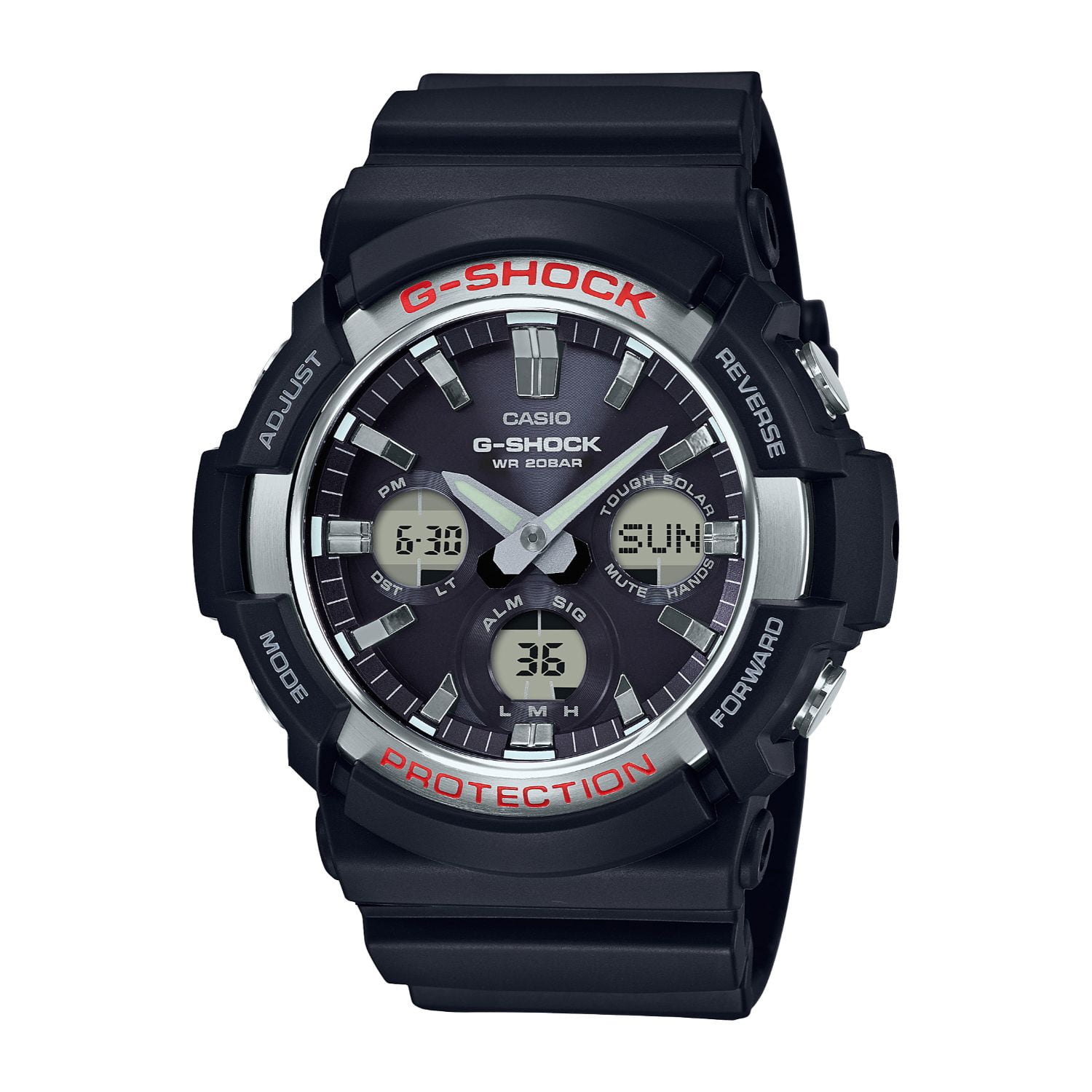 CASIO G-SHOCK Casio Men's G-Shock Analog-Digital Tough Solar Watch GAS100-1A