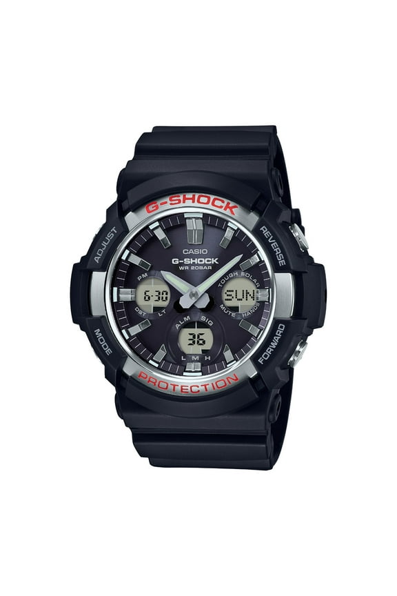 Casio Men's G-Shock Analog-Digital Tough Solar Watch GAS100-1A